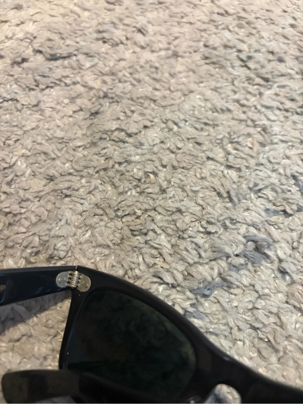 Vintage B&L Ray-Ban Wayfarer Sunglasses Black Ebony G-15 Glass Lens USA 5022 BL